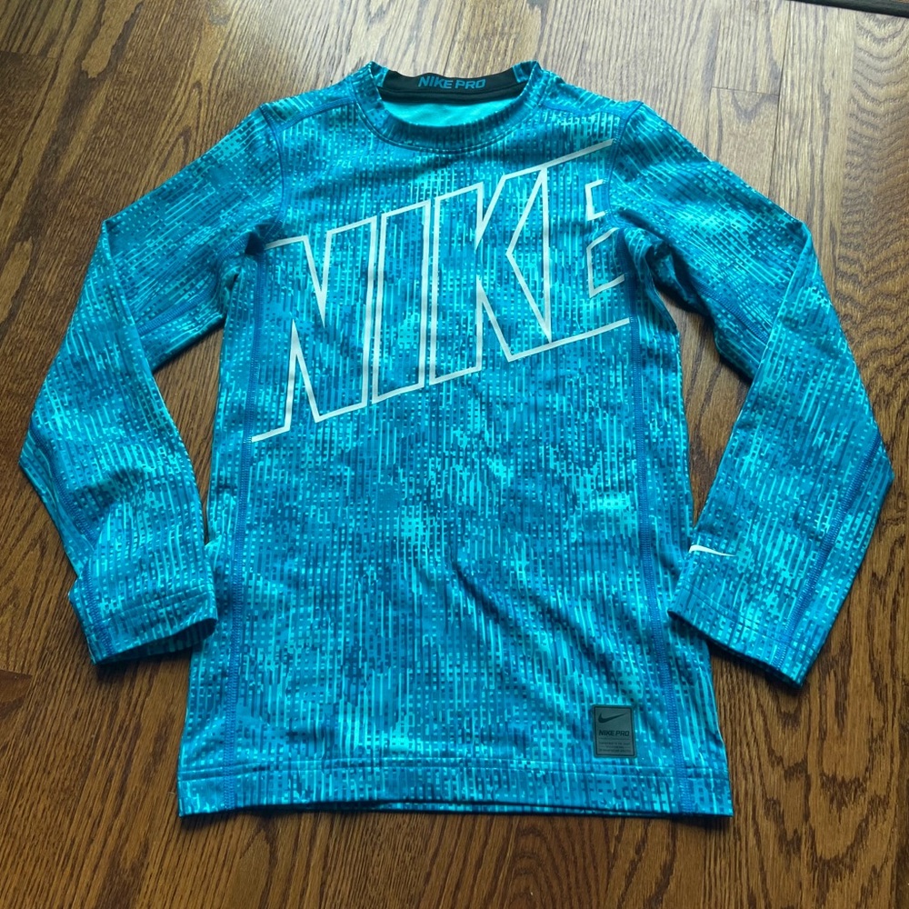 boys' nike pro thermal compression shirt